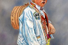 Milchchoeelibueb 23 x 31 Pastell auf Ingrespapier