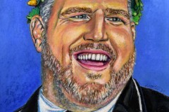 Schwingerkoenig 2019  22 x 30 Pastell auf Ingrespapier